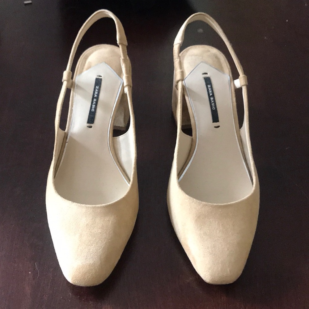 Zara slingback shoes